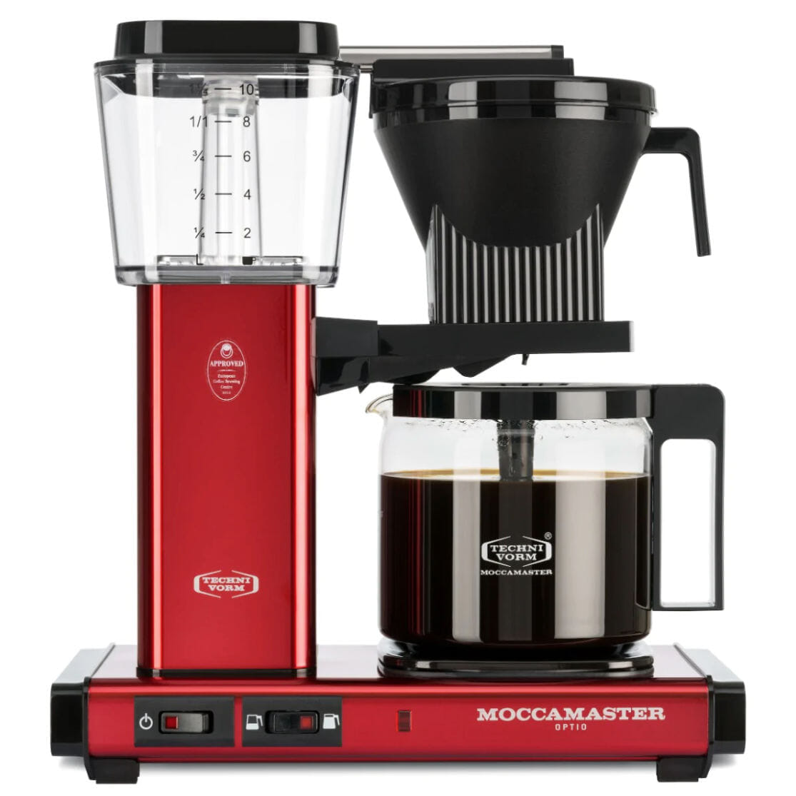 Moccamaster Optio Red Metallic