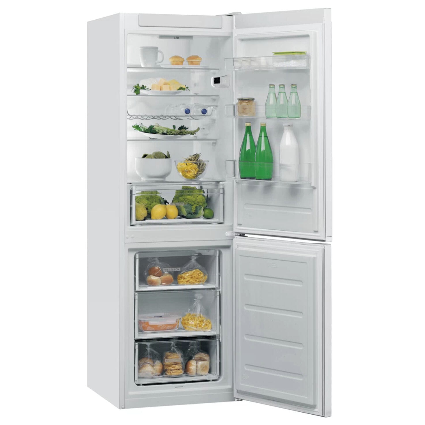 Whirlpool Kombiskap 189cm Hvit