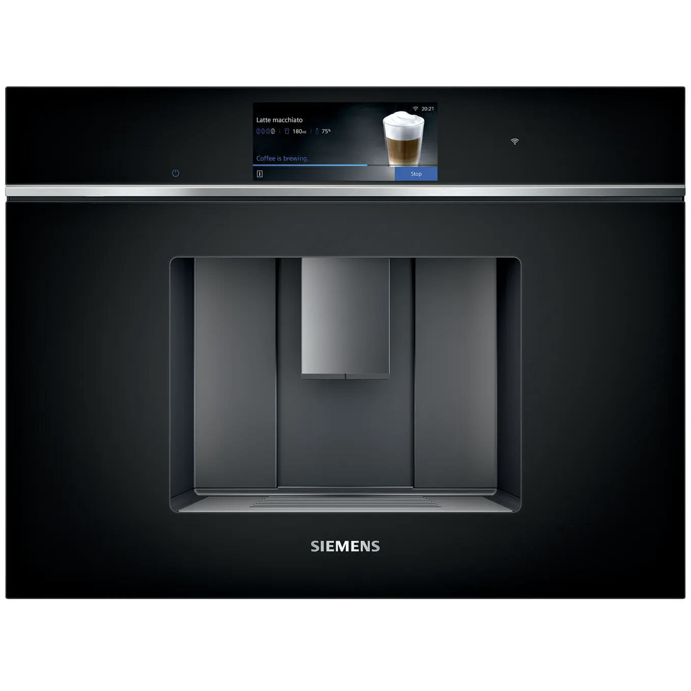 Siemens Int. kaffemaskin Svart