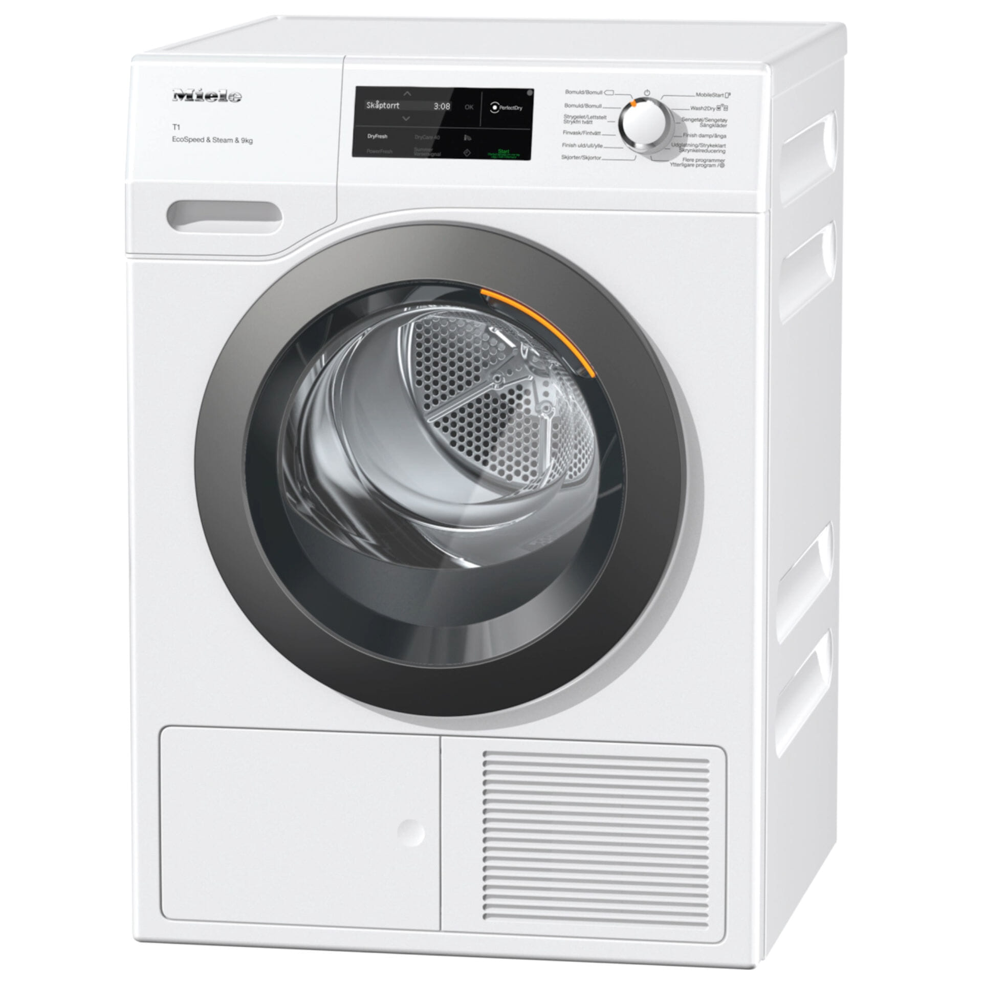 Miele Tørketrommel TCL790WP EcoSpeed&Steam